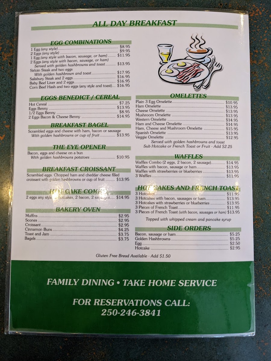 Haida Way Restaurant Menu - Image 3